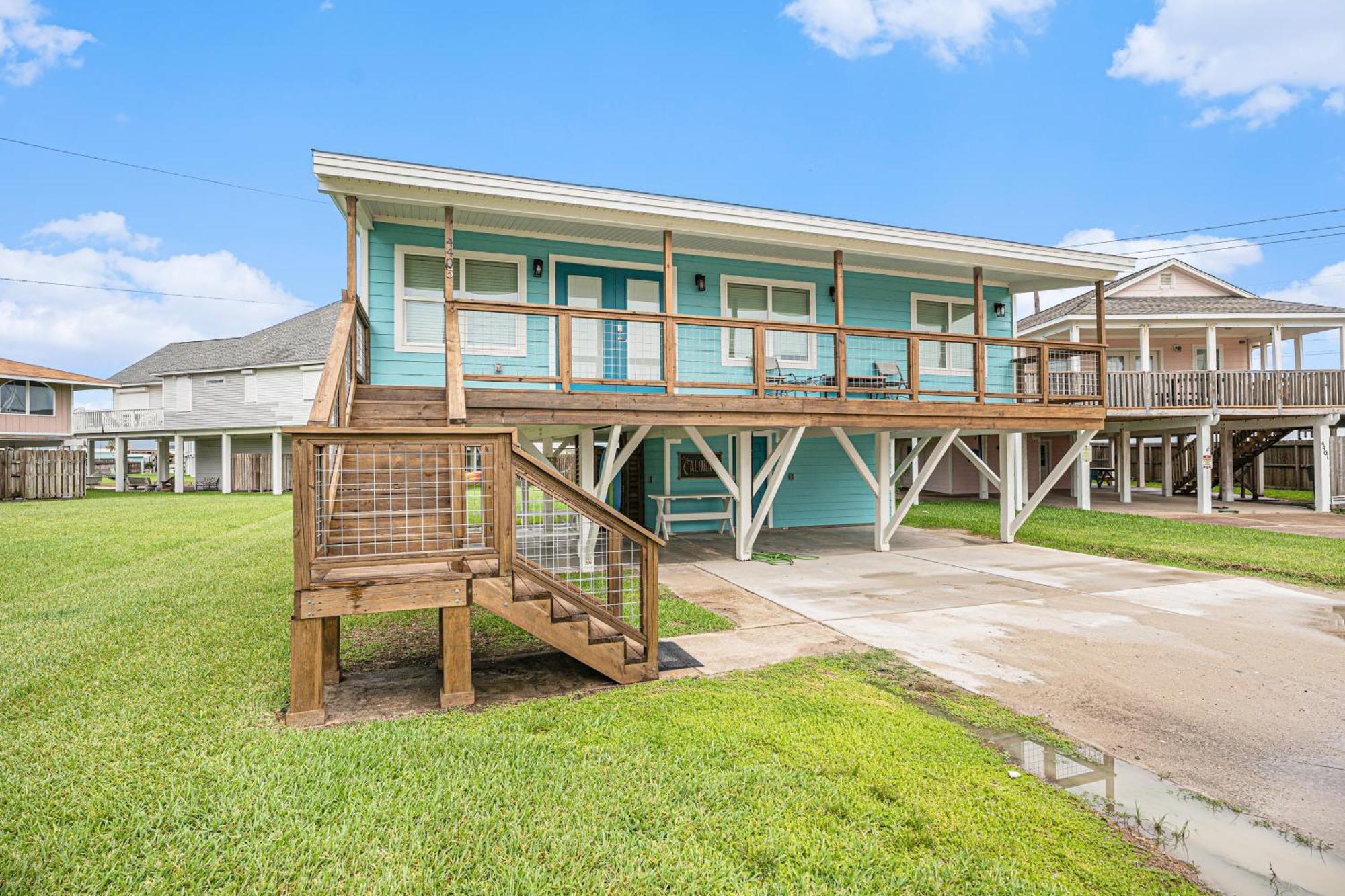 Seaside Cottage Galveston Esterno foto