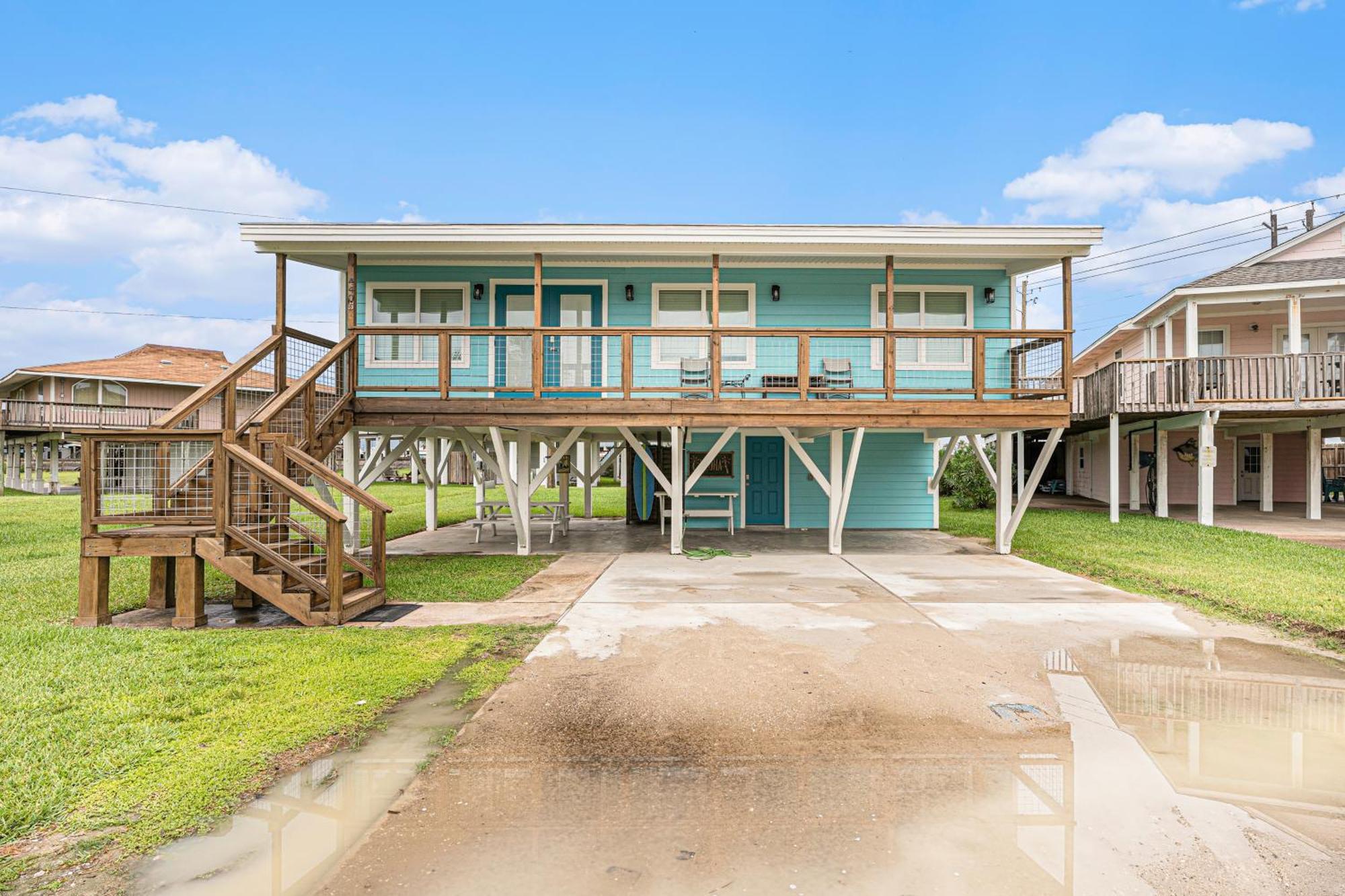 Seaside Cottage Galveston Esterno foto